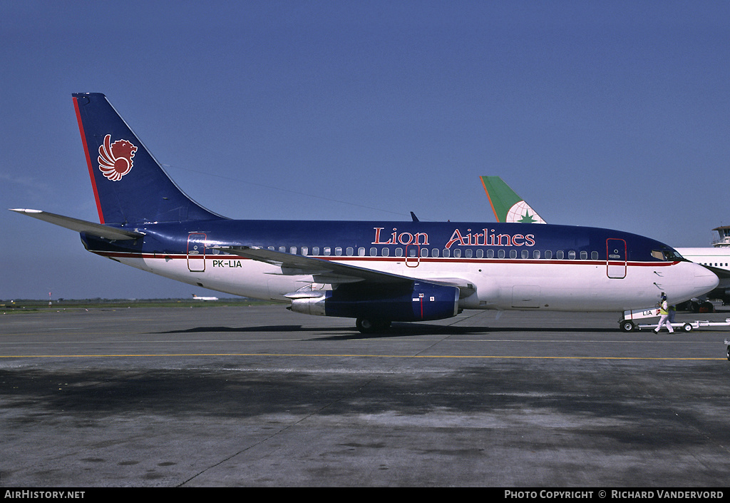 Aircraft Photo of PK-LIA | Boeing 737-2P5/Adv | Lion Airlines | AirHistory.net #20252