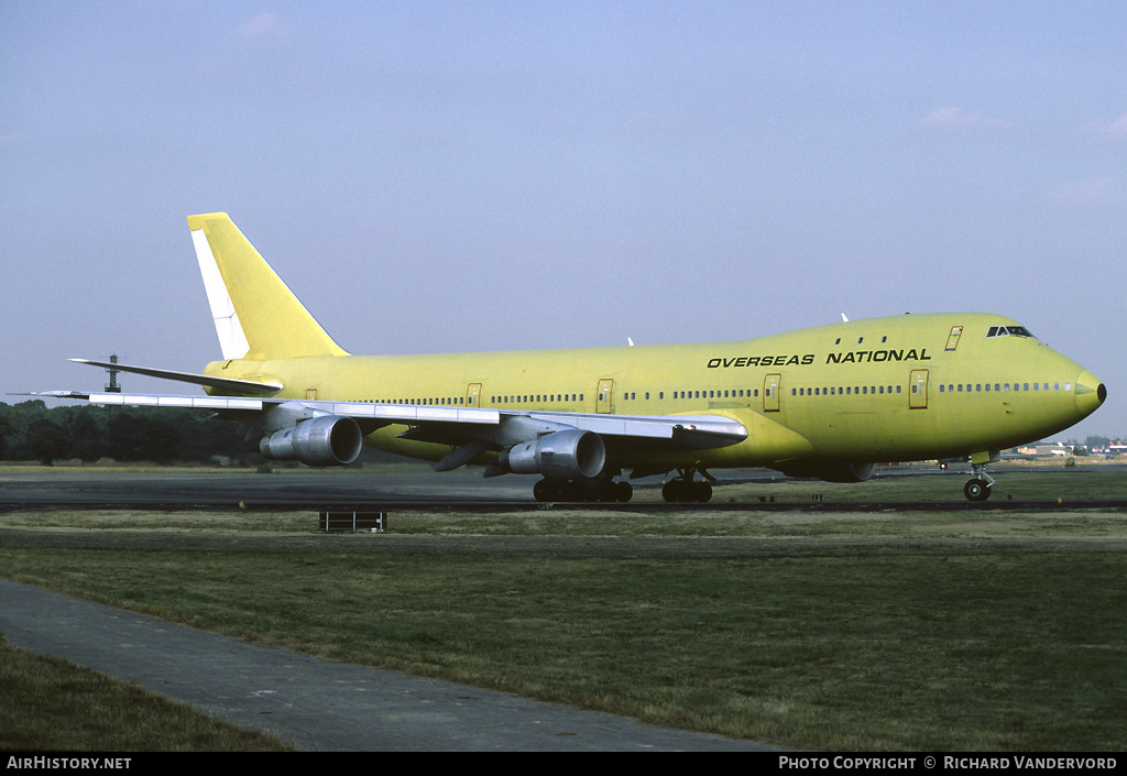 Aircraft Photo of N358AS | Boeing 747-243B | Overseas National Airways - ONA | AirHistory.net #20257