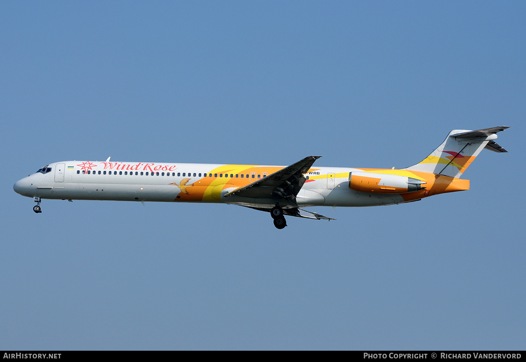 Aircraft Photo of UR-WRB | McDonnell Douglas MD-83 (DC-9-83) | Windrose | AirHistory.net #20258