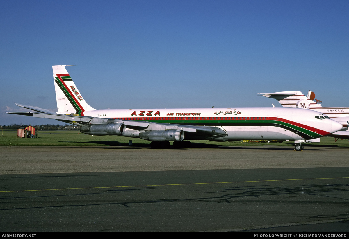 Aircraft Photo of ST-AKW | Boeing 707-330C | AZZA Air Transport | AirHistory.net #20268