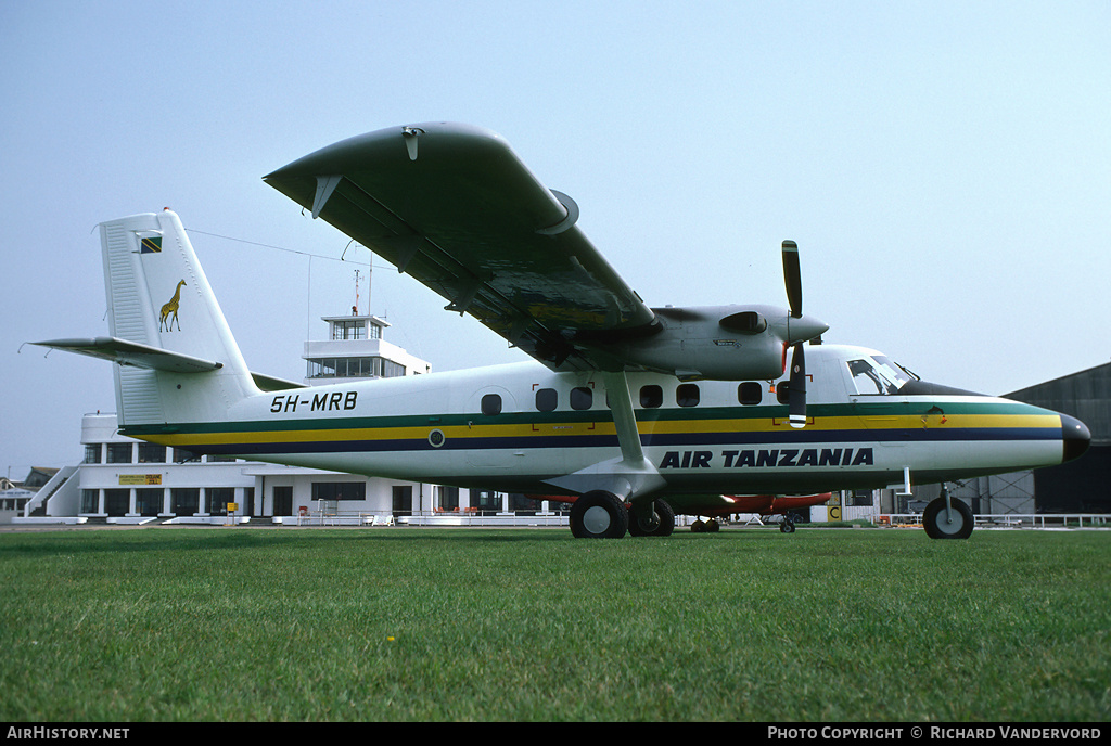 Aircraft Photo of 5H-MRB | De Havilland Canada DHC-6-300 Twin Otter | Air Tanzania | AirHistory.net #20278