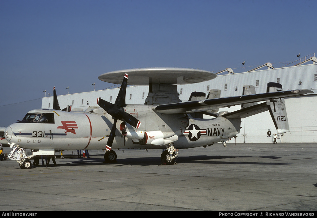 Aircraft Photo of 151720 / 1720 | Grumman E-2B Hawkeye | USA - Navy | AirHistory.net #20279