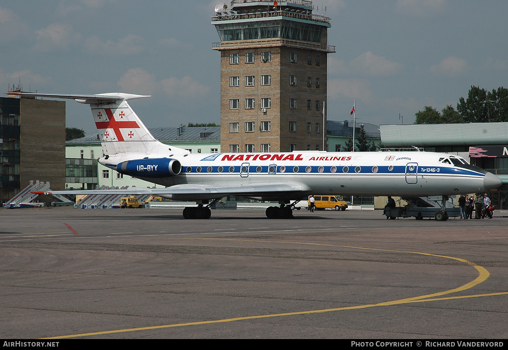 Aircraft Photo of UR-BYY | Tupolev Tu-134B-3 | National Airlines | AirHistory.net #20283