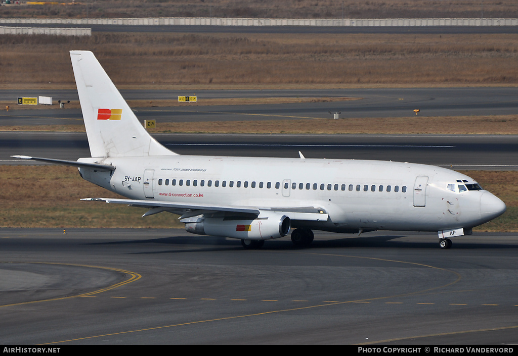 Aircraft Photo of 5Y-JAP | Boeing 737-229C/Adv | D-Connection | AirHistory.net #20288