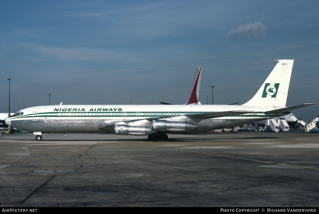Aircraft Photo of 5N-ABJ | Boeing 707-3F9C | Nigeria Airways | AirHistory.net #20298