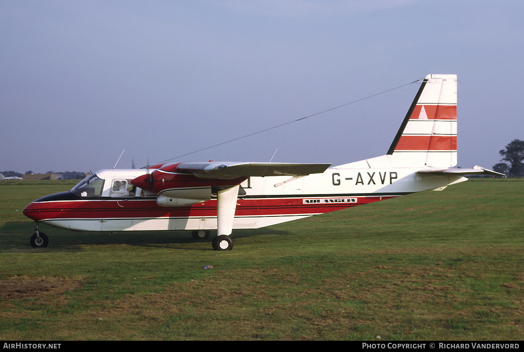 Aircraft Photo of G-AXVP | Britten-Norman BN-2A Islander | Air Anglia | AirHistory.net #20301