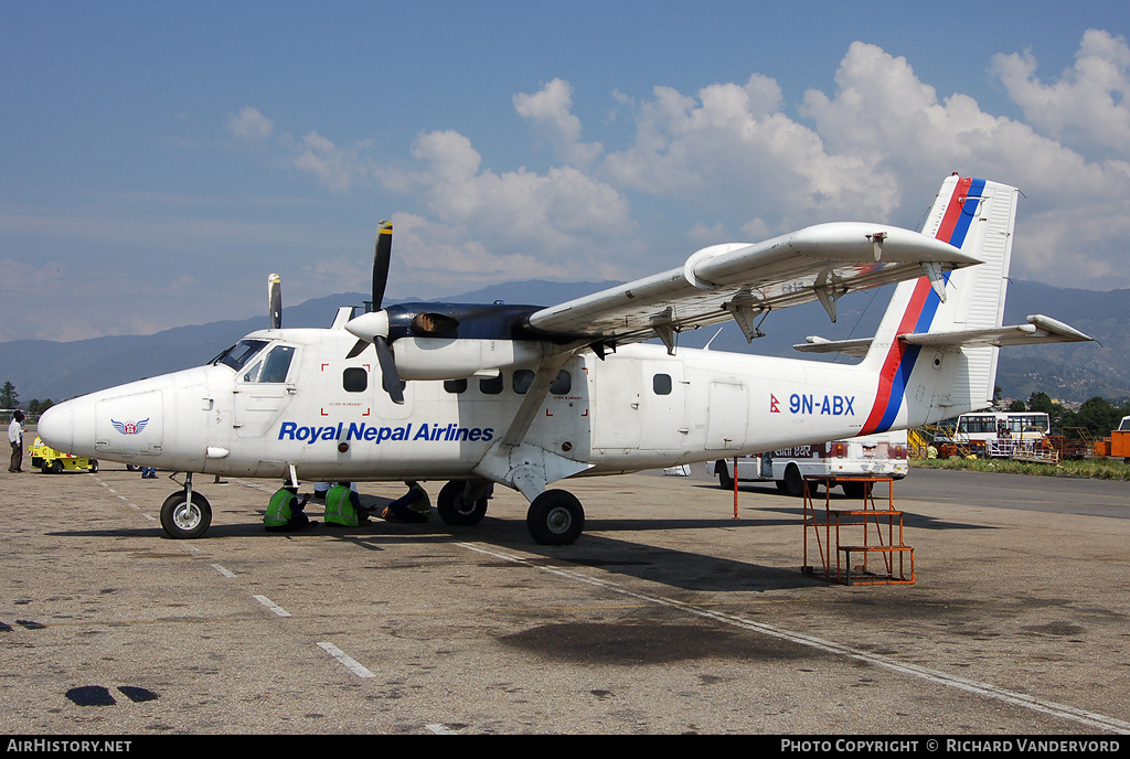 Aircraft Photo of 9N-ABX | De Havilland Canada DHC-6-300 Twin Otter | Royal Nepal Airlines | AirHistory.net #20302