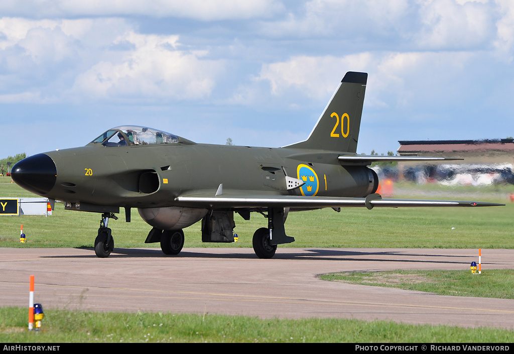 Aircraft Photo of 32620 | Saab J32E Lansen | Sweden - Air Force | AirHistory.net #20305