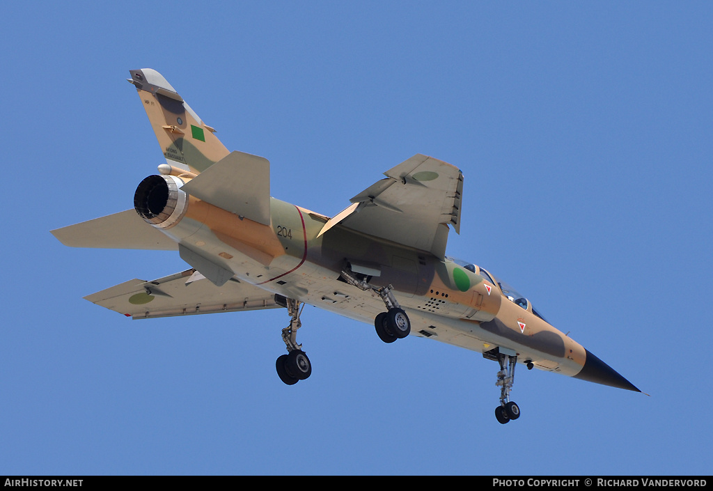 Aircraft Photo of 204 | Dassault Mirage F1DD | Libya - Air Force | AirHistory.net #20312