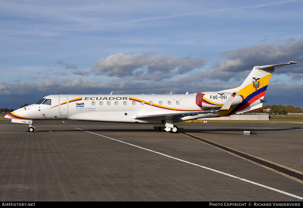 Aircraft Photo of FAE-051 | Embraer Legacy 600 (EMB-135BJ) | Ecuador - Air Force | AirHistory.net #20314