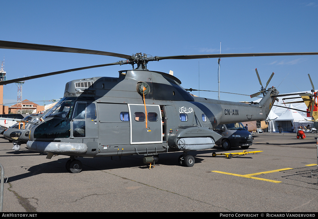 Aircraft Photo of CN-AIN | Aerospatiale SA-330L Puma | Morocco - Gendarmerie | AirHistory.net #20318