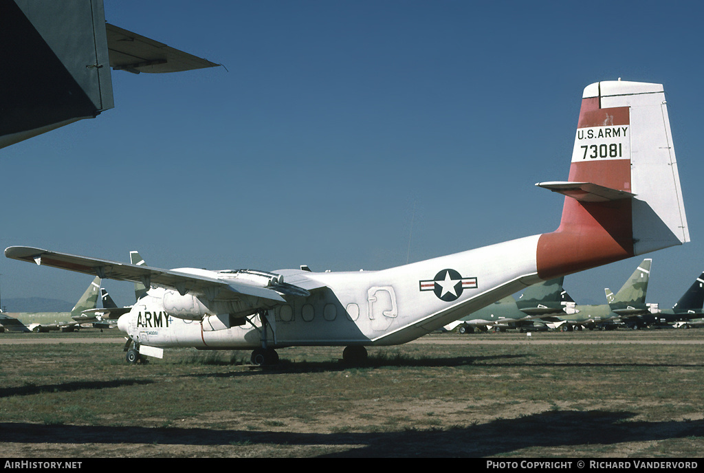Aircraft Photo of 57-3081 / 73081 | De Havilland Canada YC-7A Caribou | USA - Army | AirHistory.net #20322