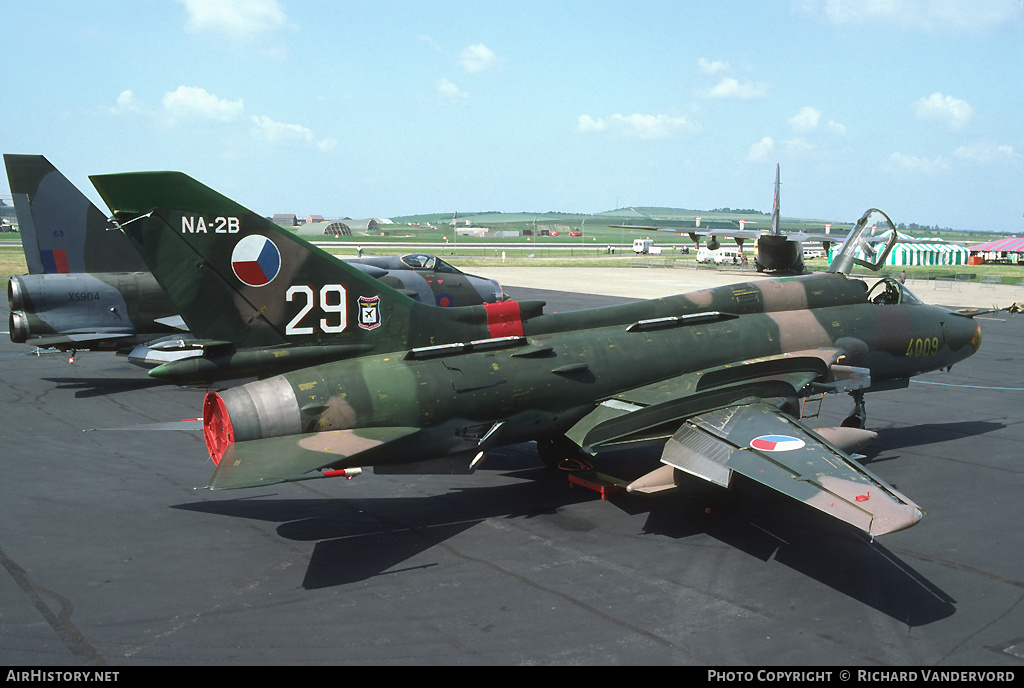 Aircraft Photo of 4009 | Sukhoi Su-22M4 | Czechoslovakia - Air Force | AirHistory.net #20324