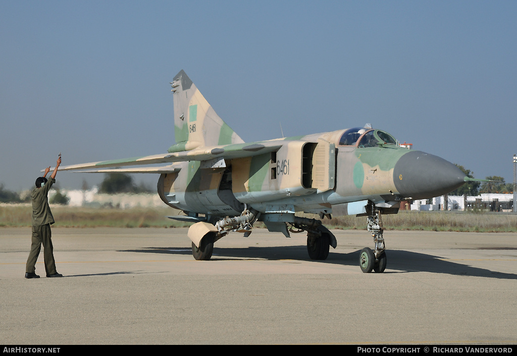 Aircraft Photo of 6461 | Mikoyan-Gurevich MiG-23ML | Libya - Air Force | AirHistory.net #20327