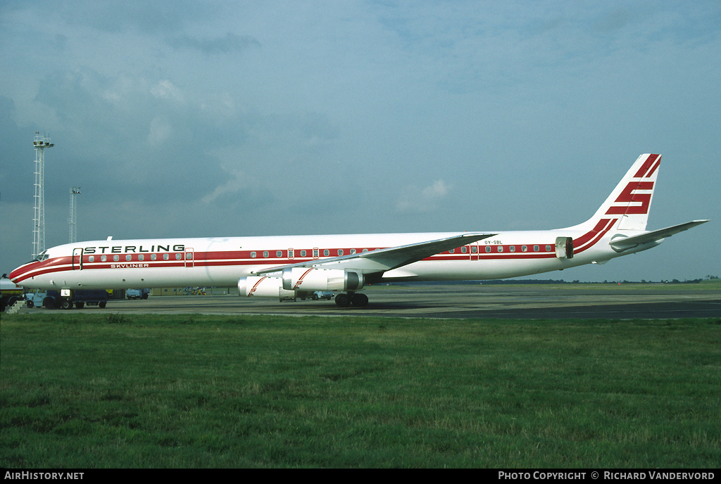 Aircraft Photo of OY-SBL | McDonnell Douglas DC-8-63 | Sterling Airways | AirHistory.net #20331