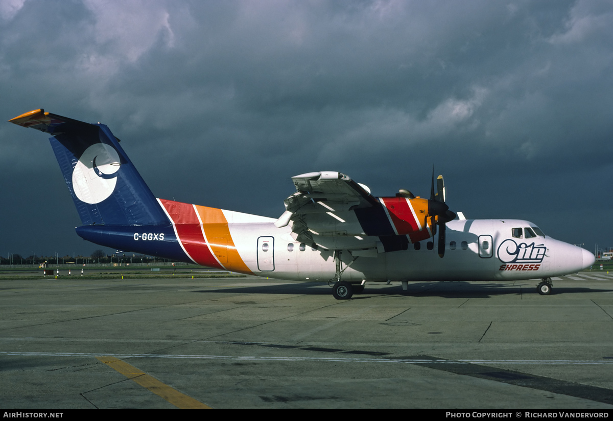 Aircraft Photo of C-GGXS | De Havilland Canada DHC-7-102 Dash 7 | City Express - Cité Express | AirHistory.net #20334