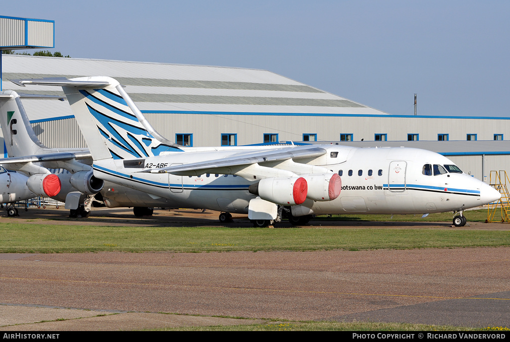 Aircraft Photo of A2-ABF | British Aerospace BAe-146-100 | Air Botswana | AirHistory.net #20338