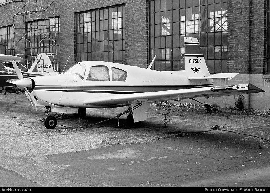Aircraft Photo of C-FSLO | Mooney M-20C | AirHistory.net #20348