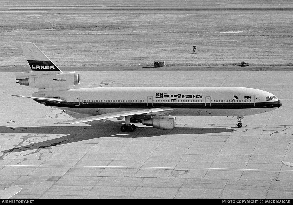 Aircraft Photo of G-AZZC | McDonnell Douglas DC-10-10 | Laker Airways Skytrain | AirHistory.net #20353