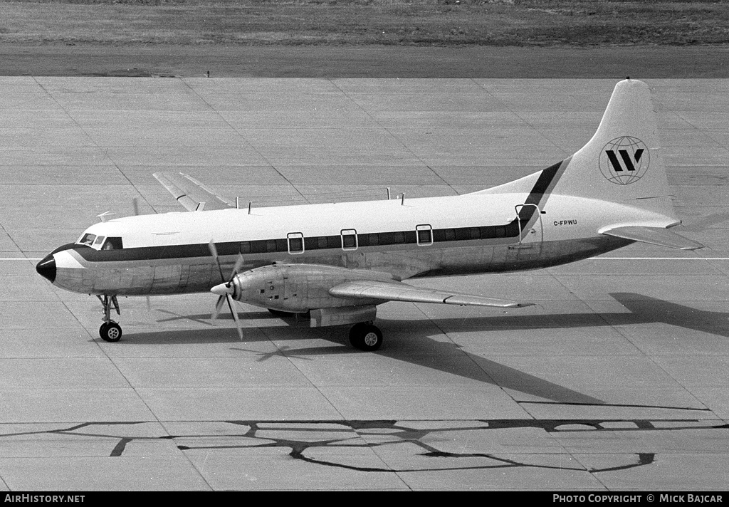 Aircraft Photo of C-FPWU | Convair 640 | Worldways Canada | AirHistory.net #20354