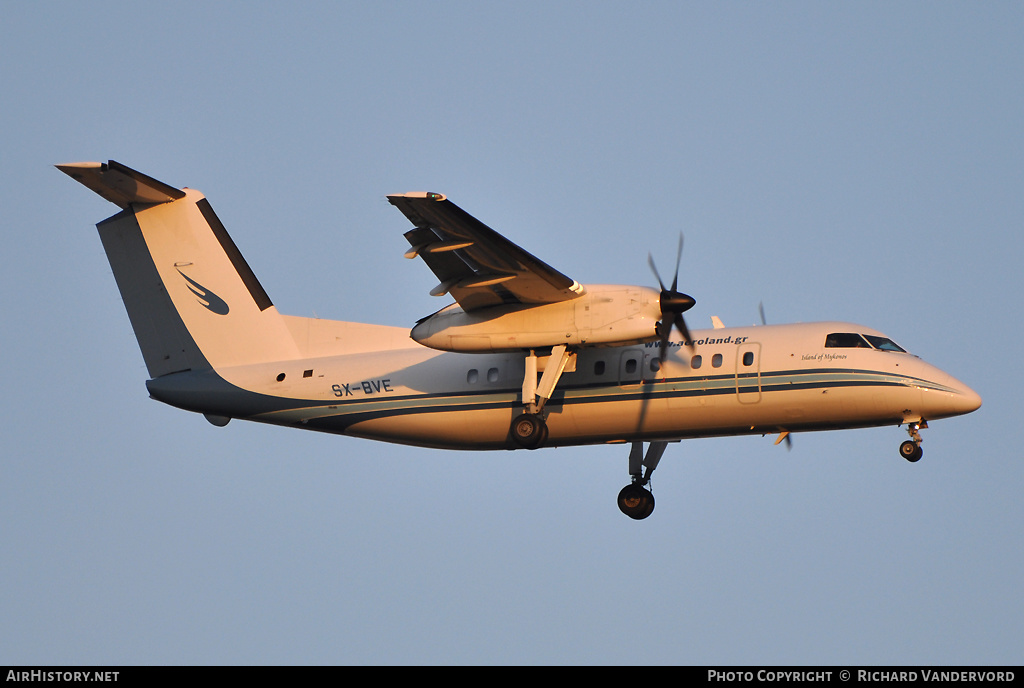 Aircraft Photo of SX-BVE | De Havilland Canada DHC-8-106 Dash 8 | Aeroland | AirHistory.net #20361