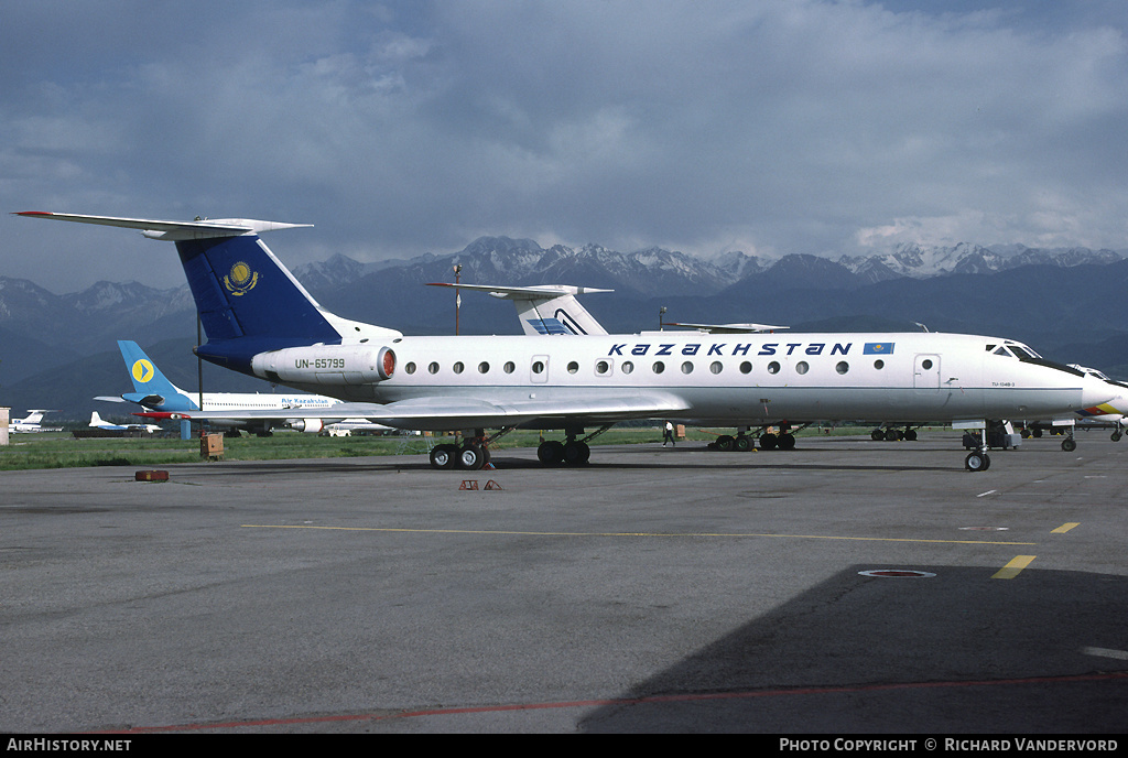 Aircraft Photo of UN-65799 | Tupolev Tu-134B-3 | Kazakhstan Government | AirHistory.net #20363