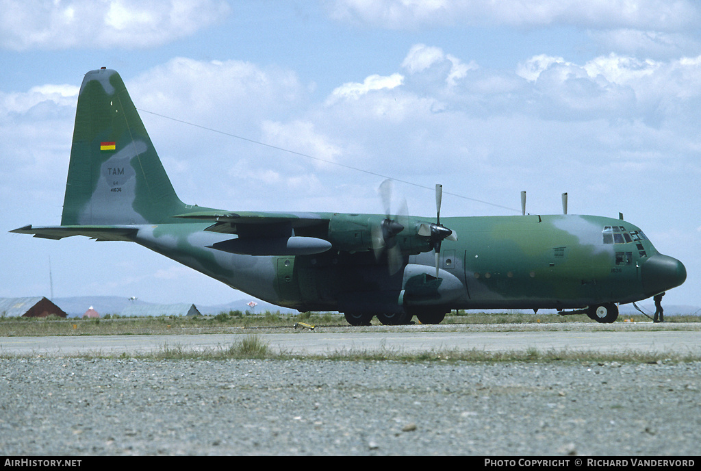 Aircraft Photo of TAM-64 / 41636 | Lockheed C-130A Hercules (L-182) | Bolivia - Air Force | AirHistory.net #20368