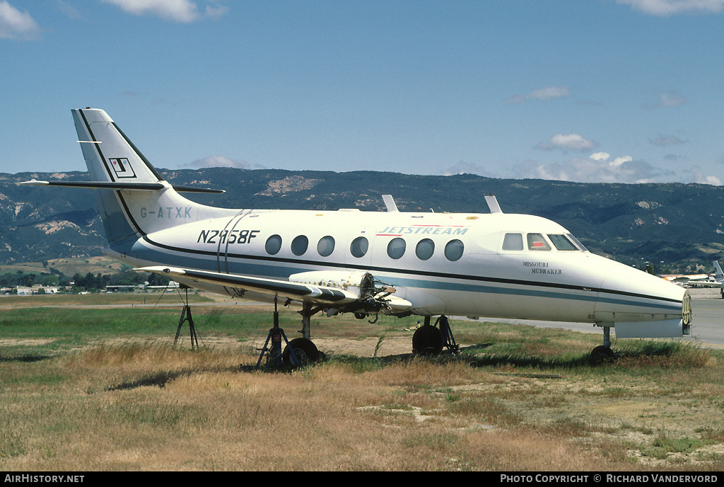 Aircraft Photo of N2958F | Handley Page HP-137 Jetstream 1 | Handley Page | AirHistory.net #20382