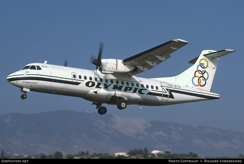 Aircraft Photo of SX-BID | ATR ATR-42-320 | Olympic | AirHistory.net #20383