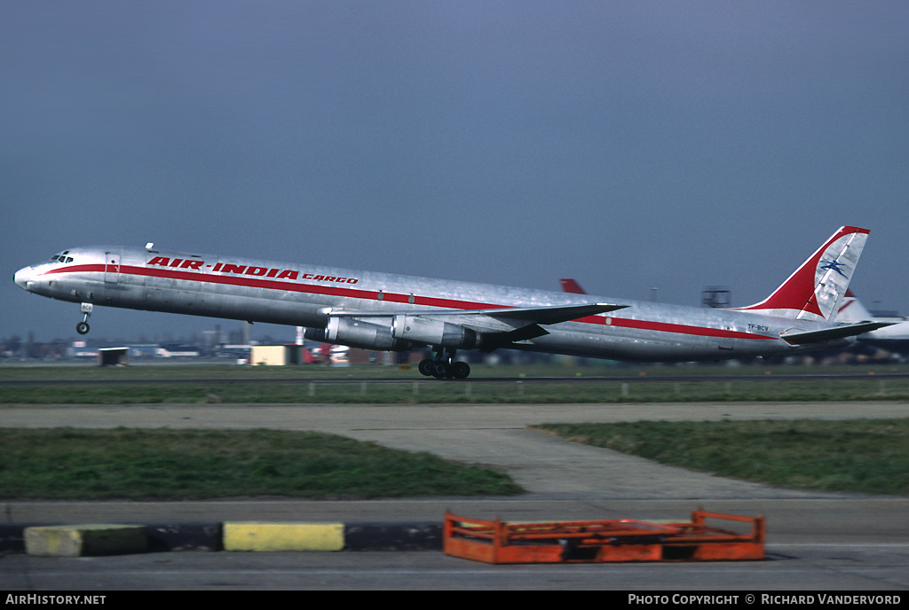 Aircraft Photo of TF-BCV | McDonnell Douglas DC-8-63CF | Air India Cargo | AirHistory.net #20387