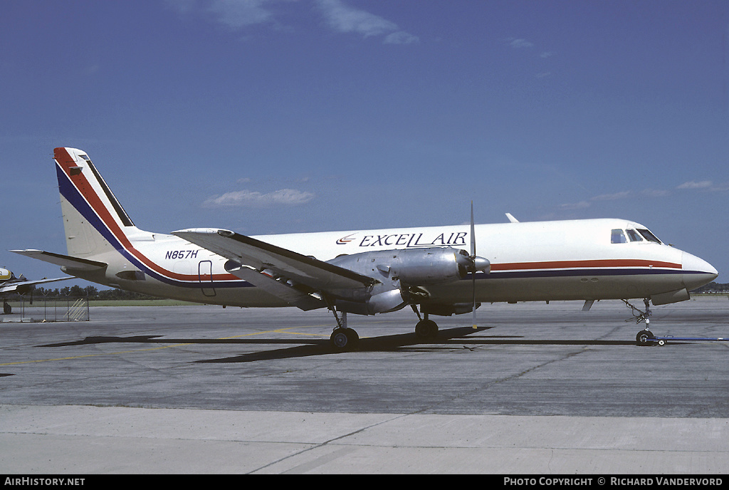 Aircraft Photo of N857H | Grumman G-159C Gulfstream I | Excellair | AirHistory.net #20395