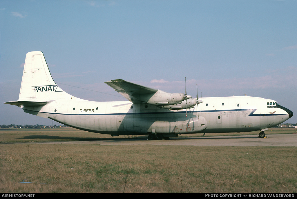 Aircraft Photo of G-BEPS | Short SC.5 Belfast C1 | PANAF - Pan African Air Industries | AirHistory.net #20409