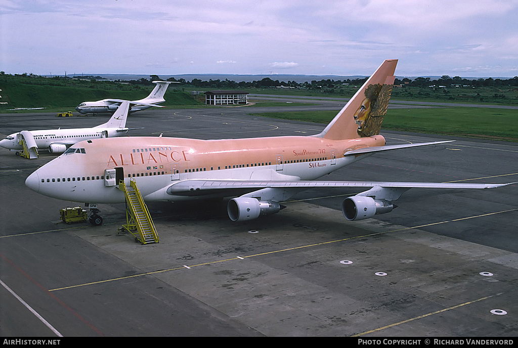 Aircraft Photo of ZS-SPA | Boeing 747SP-44 | Alliance Air | AirHistory.net #20416