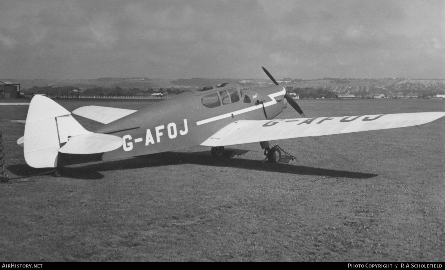 Aircraft Photo of G-AFOJ | De Havilland D.H. 94 Moth Minor Coupe | AirHistory.net #20423