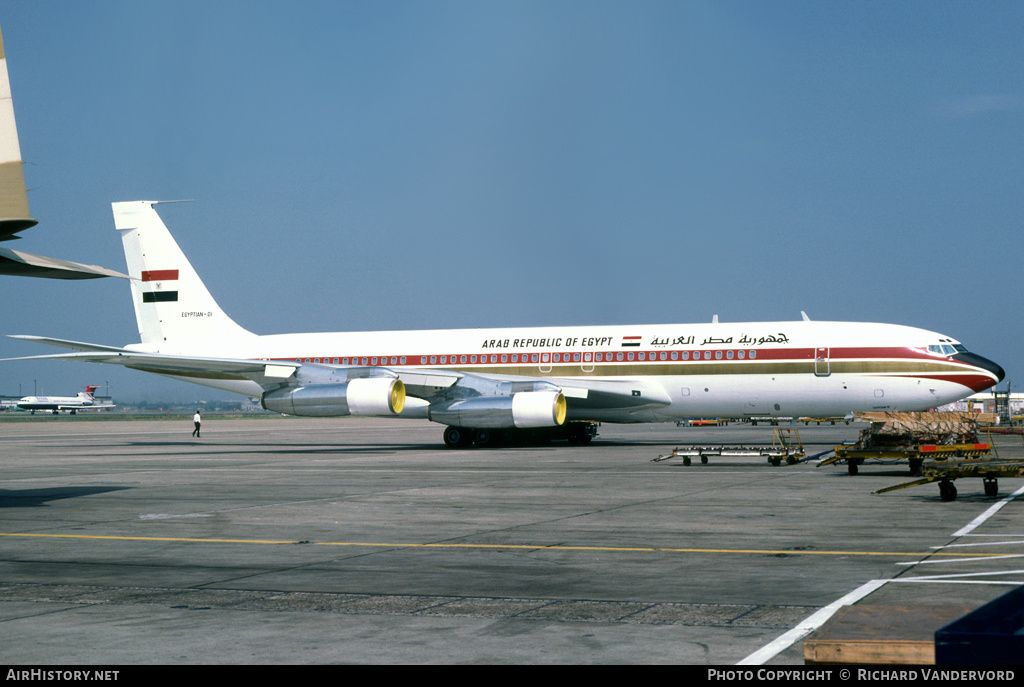 Aircraft Photo of SU-AXJ | Boeing 707-366C | Arab Republic of Egypt | AirHistory.net #20432