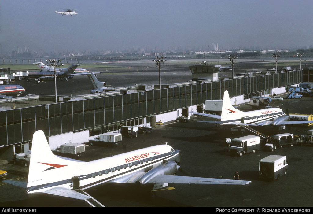 Aircraft Photo of N5805 | Convair 580 | Allegheny Airlines | AirHistory.net #20453