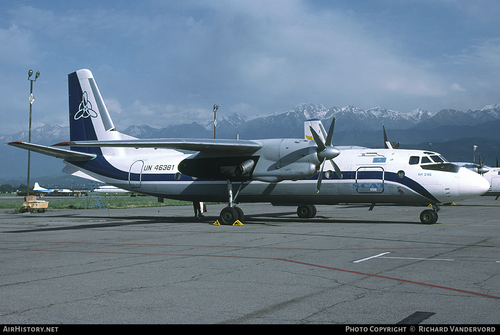 Aircraft Photo of UN-46381 | Antonov An-24B | SCAT Airlines | AirHistory.net #20465