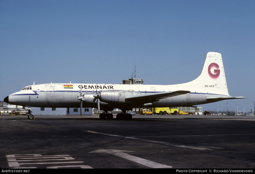 Aircraft Photo of 9G-ACE | Bristol 175 Britannia 253F | Geminair | AirHistory.net #20470