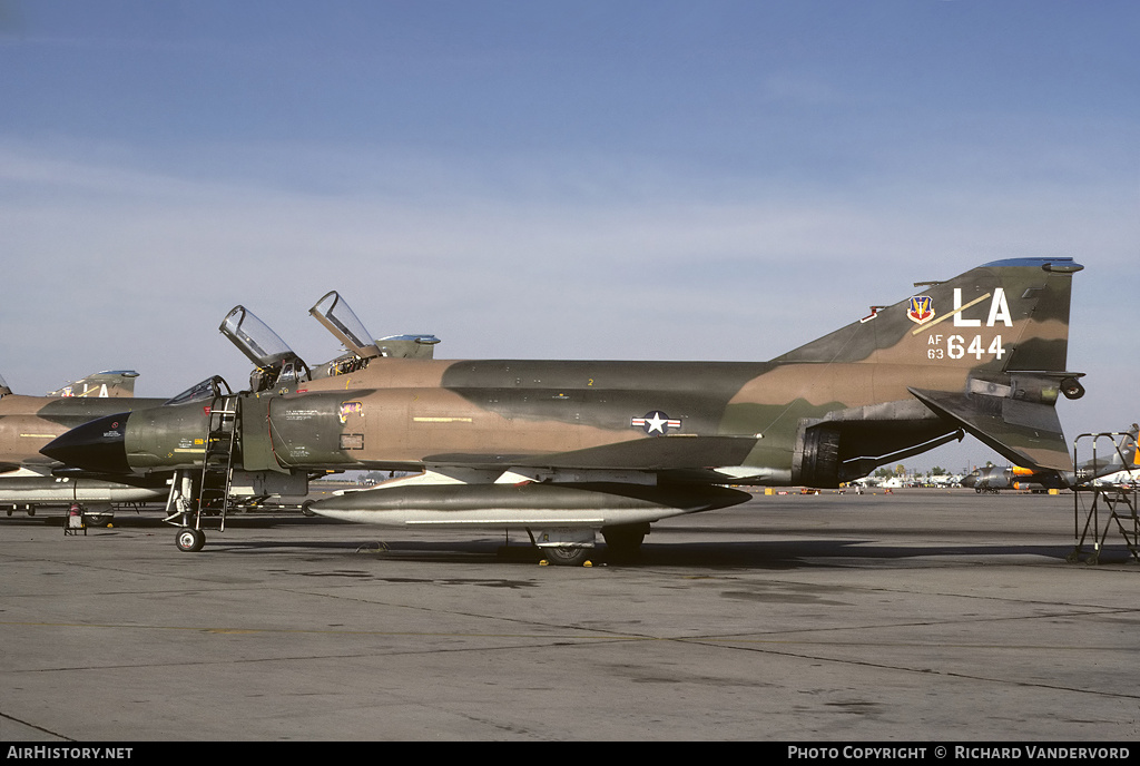 Aircraft Photo of 63-7544 / AF63-544 | McDonnell F-4C Phantom II | USA - Air Force | AirHistory.net #20487