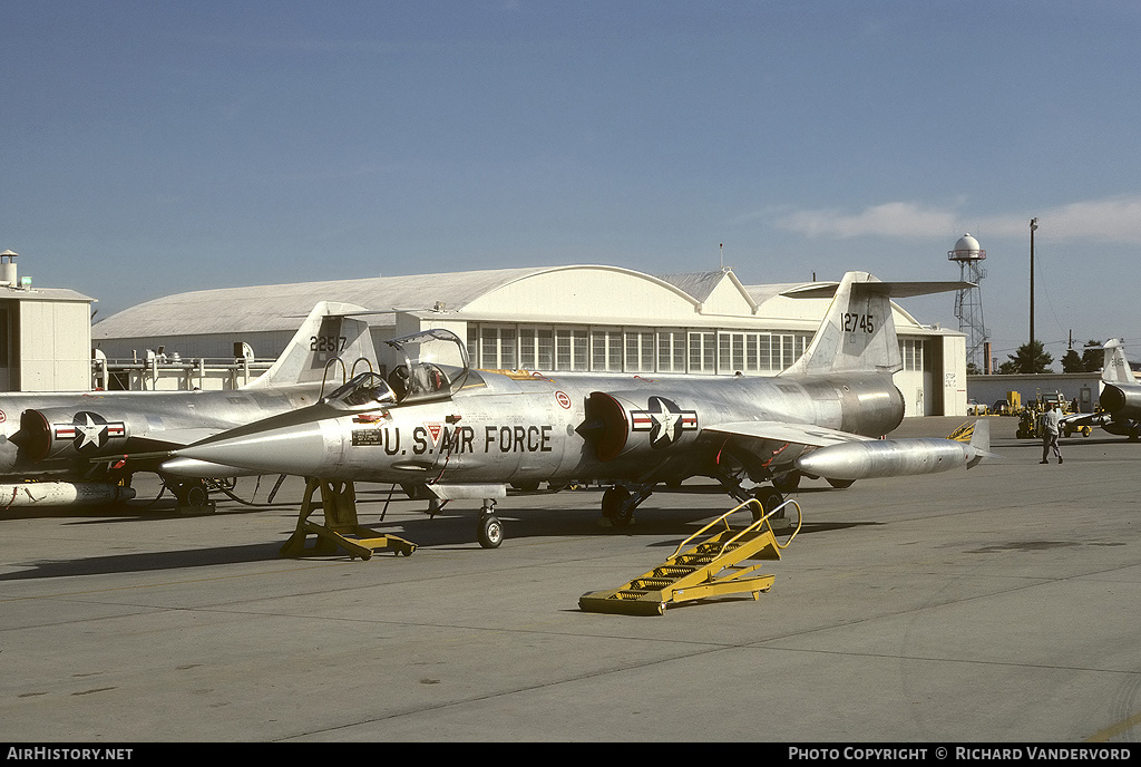 Aircraft Photo of 65-12745 / 12745 | Lockheed F-104G Starfighter | USA - Air Force | AirHistory.net #20488
