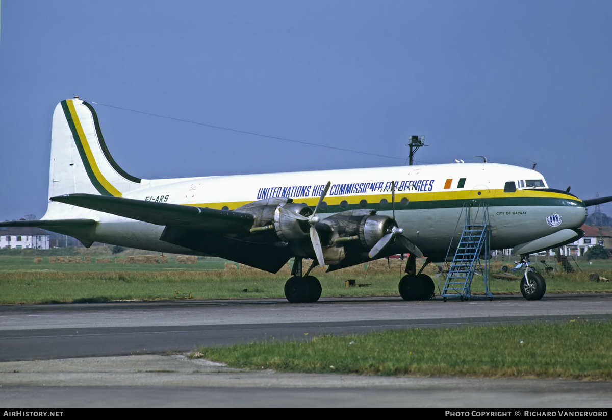 Aircraft Photo of EI-ARS | Douglas C54E-DC | United Nations High Commissioner for Refugees - UNHCR | AirHistory.net #20489
