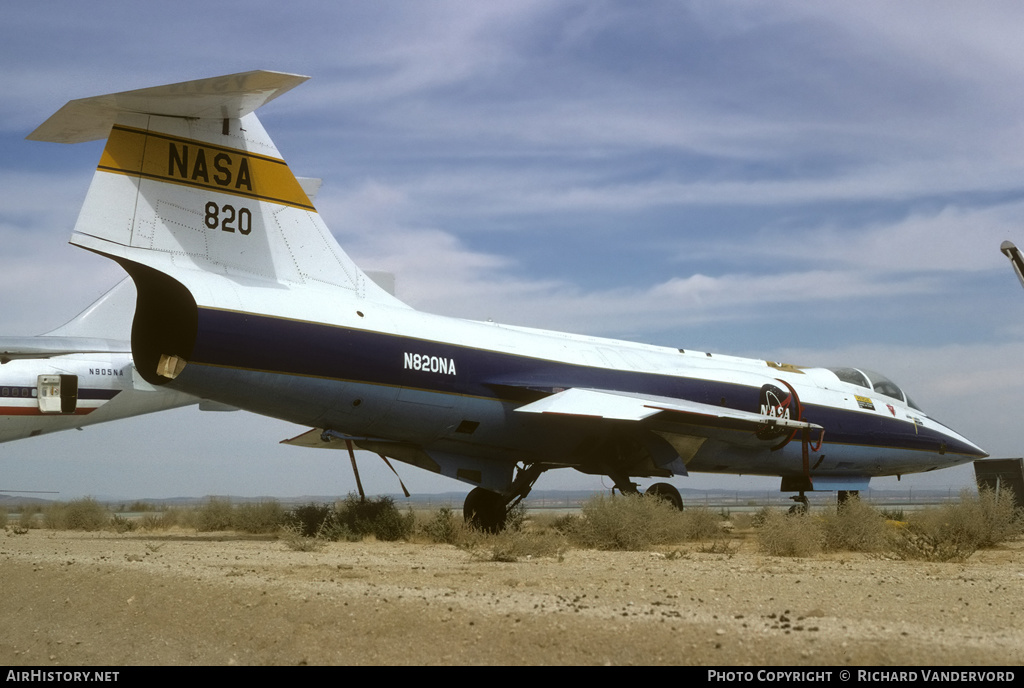 Aircraft Photo of N820NA / NASA 820 | Lockheed F-104G Starfighter | NASA - National Aeronautics and Space Administration | AirHistory.net #20491