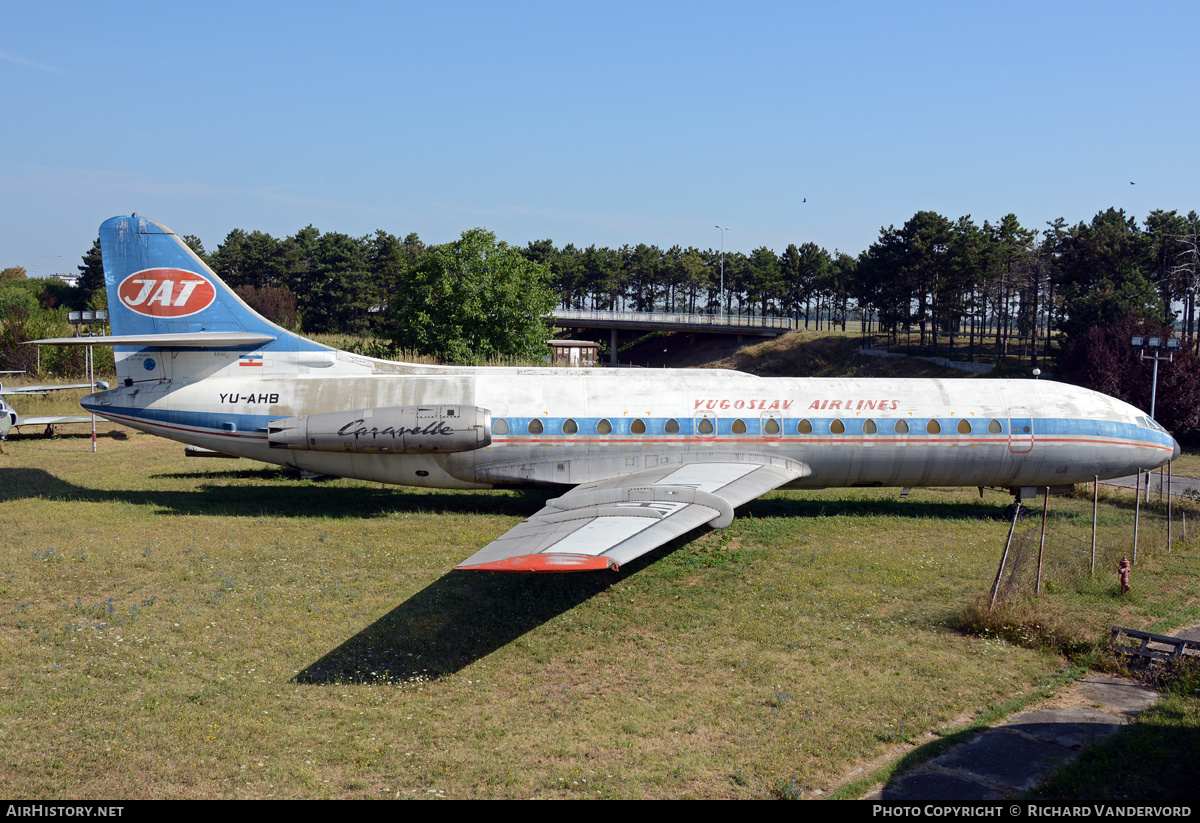 Aircraft Photo of YU-AHB | Sud SE-210 Caravelle VI-N | JAT Yugoslav Airlines - Jugoslovenski Aerotransport | AirHistory.net #20500