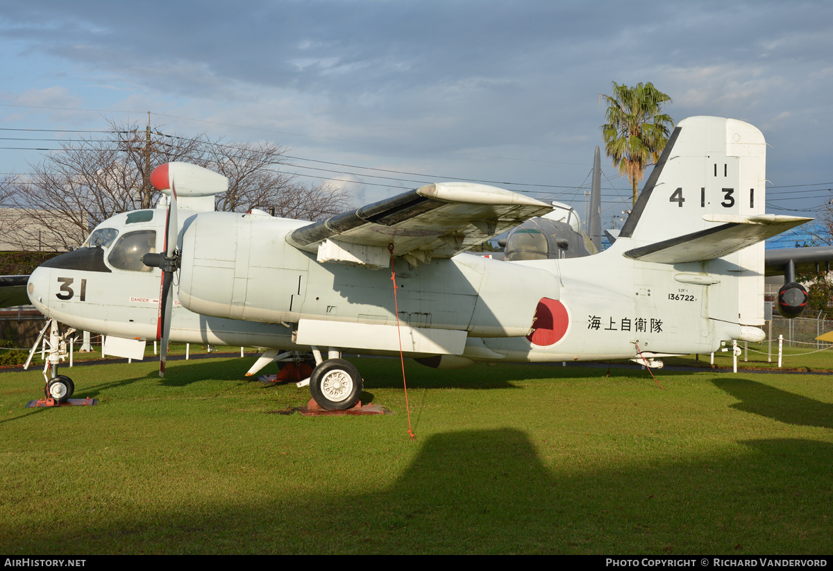 Aircraft Photo of 4131 | Grumman S-2F Tracker | Japan - Navy | AirHistory.net #20509