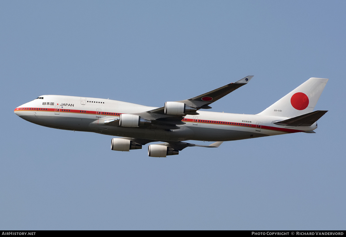 Aircraft Photo of 20-1101 | Boeing 747-47C | Japan - Air Force | AirHistory.net #20524
