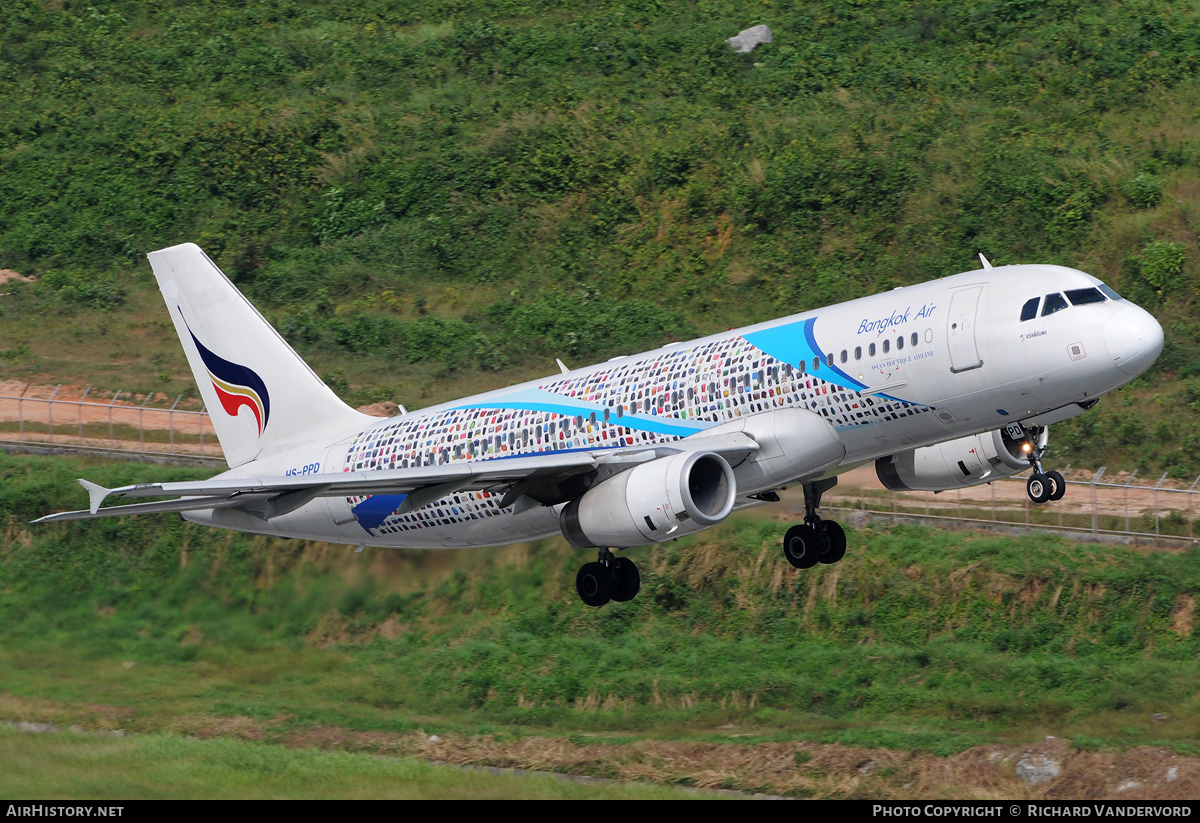 Aircraft Photo of HS-PPD | Airbus A320-232 | Bangkok Airways | AirHistory.net #20531