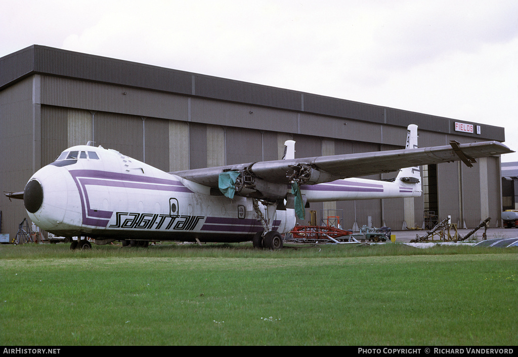 Aircraft Photo of G-BEOZ | Armstrong Whitworth AW-650 Argosy 101 | Sagittair | AirHistory.net #20535
