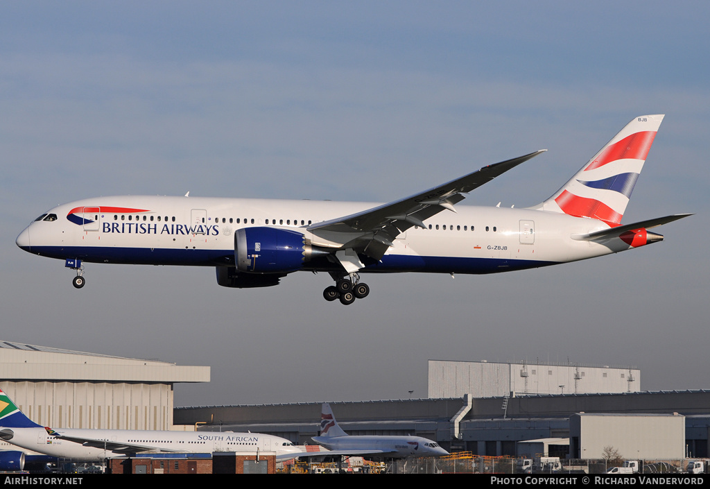 Aircraft Photo of G-ZBJB | Boeing 787-8 Dreamliner | British Airways | AirHistory.net #20536