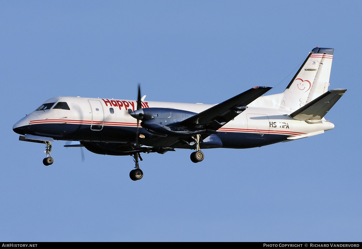 Aircraft Photo of HS-HPA | Saab 340B/Plus | Happy Air | AirHistory.net #20537