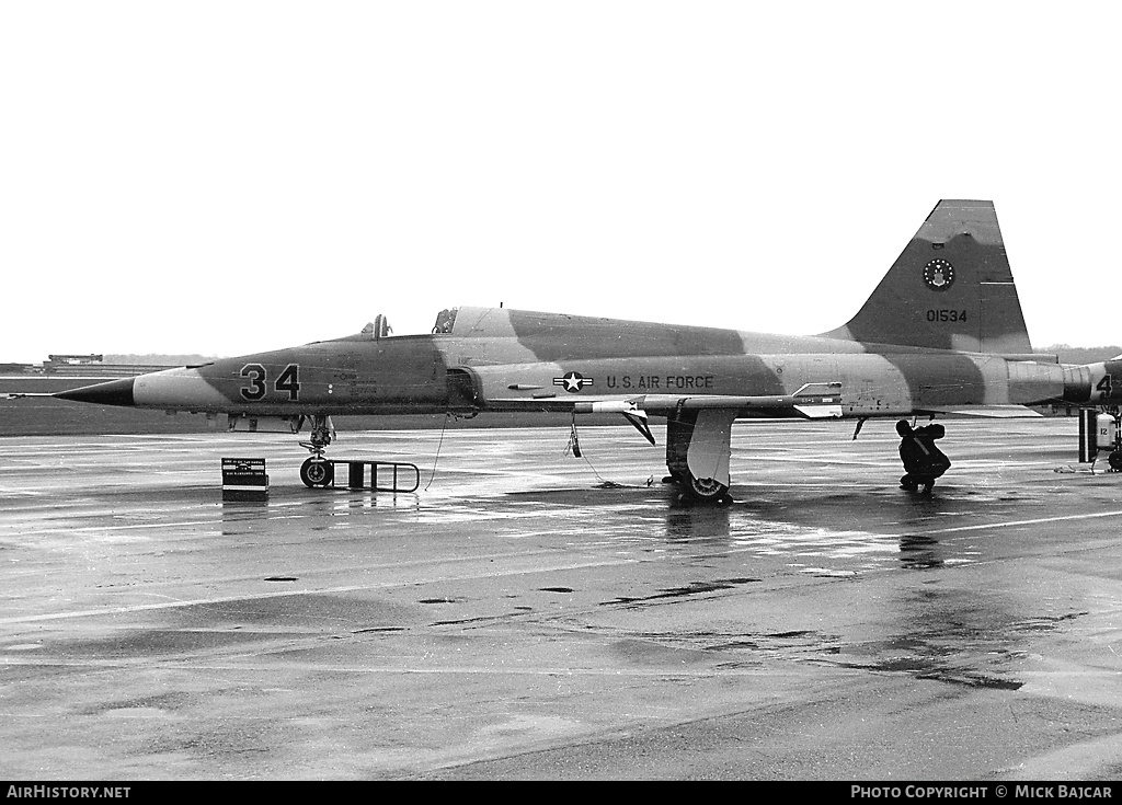 Aircraft Photo of 74-1534 / 01534 | Northrop F-5E Tiger II | USA - Air Force | AirHistory.net #20540